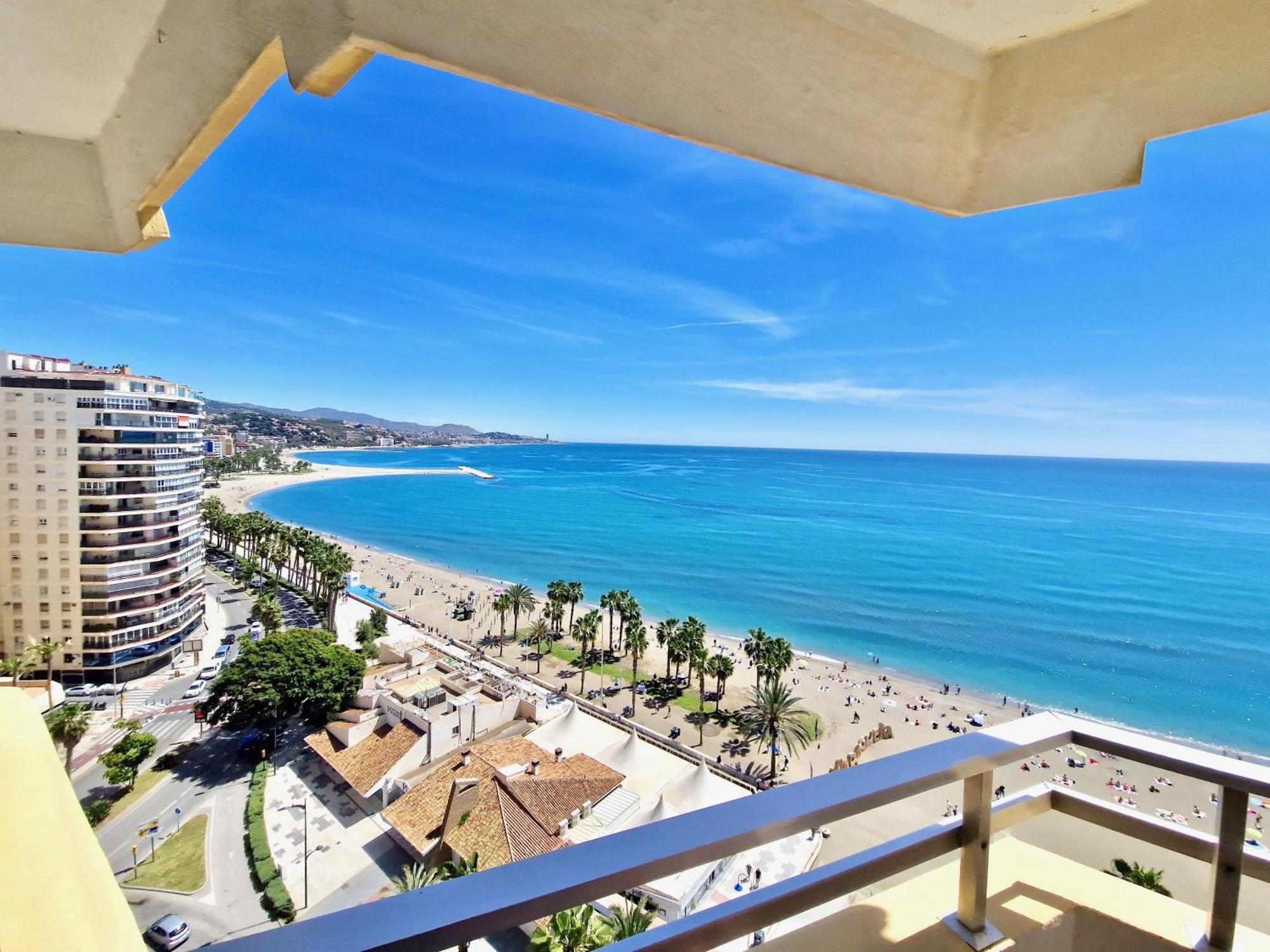 Sr Malagueta Beach Front Wonderful Sea View Málaga Extérieur photo