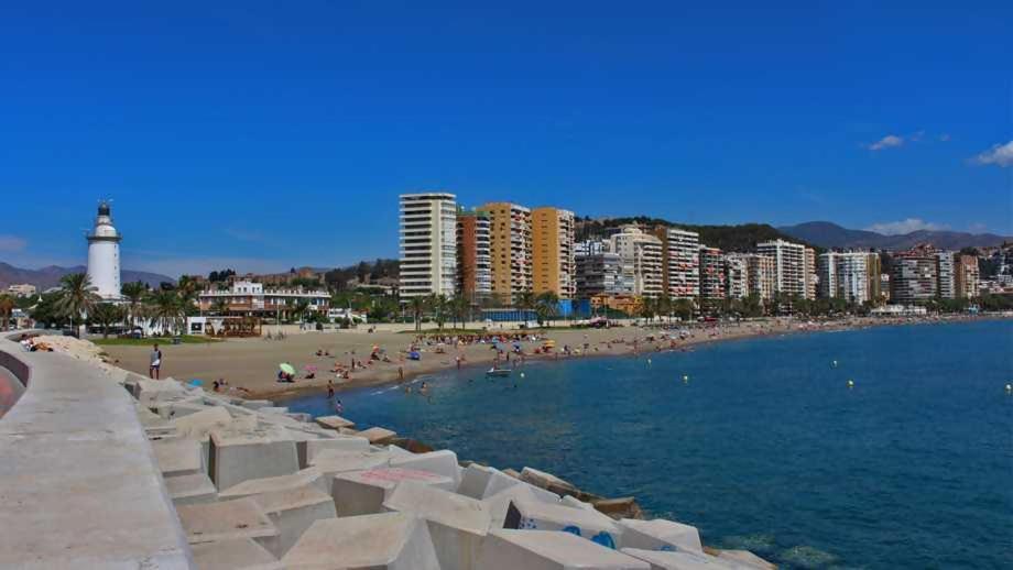 Sr Malagueta Beach Front Wonderful Sea View Málaga Extérieur photo