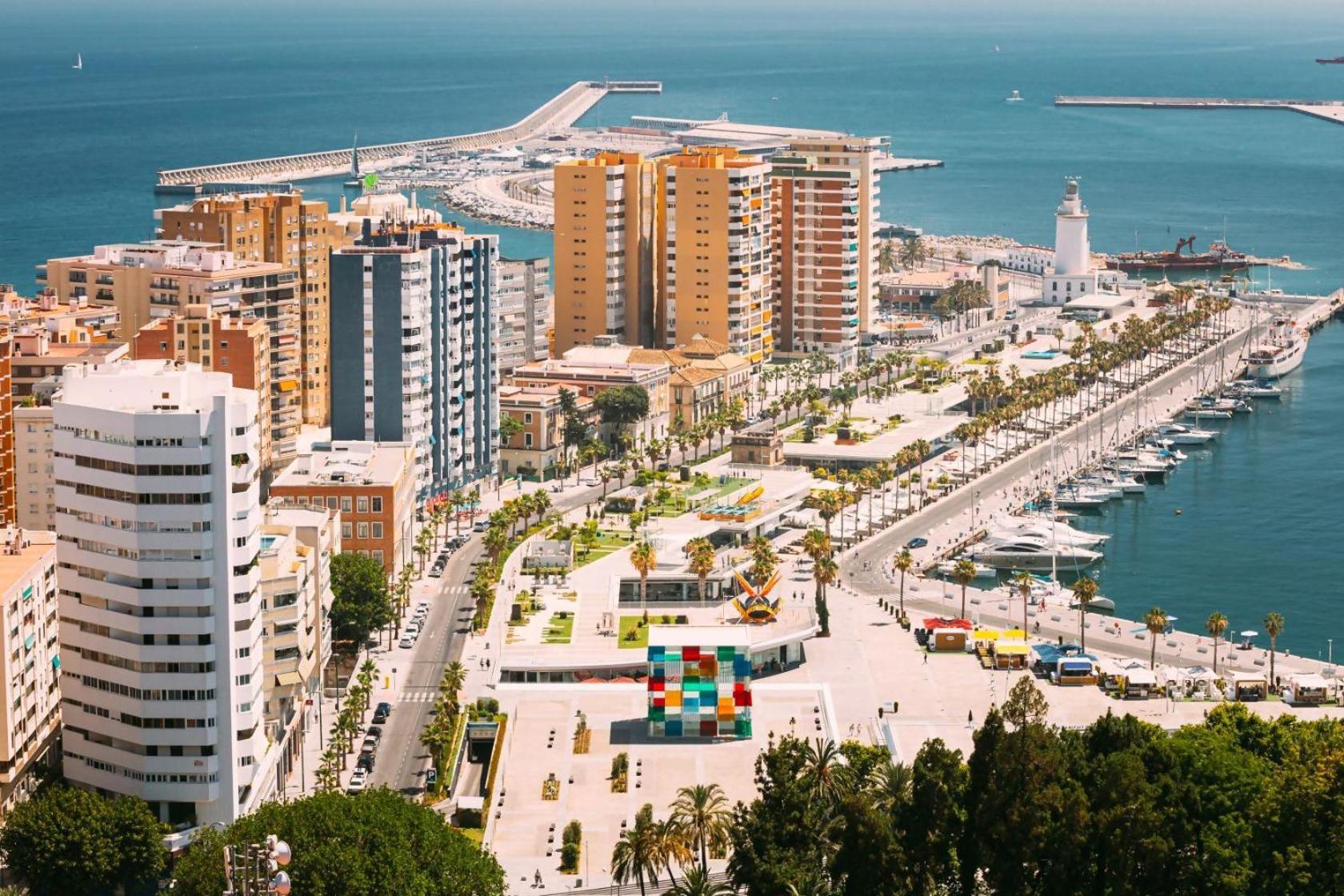 Sr Malagueta Beach Front Wonderful Sea View Málaga Extérieur photo